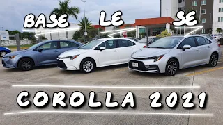 Toyota Corolla 2021 | Versiones a Gasolina