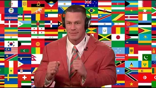 John Cena vibing to CUPID in different languages meme