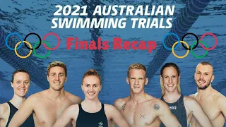 AUSTRALIA OLYMPIC SWIMMING TRIALS: DAY 4 FINALS RECAP (Race footage)