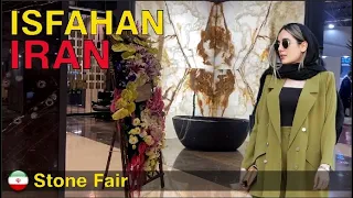 ISFAHAN Iran 2022 | Walking on Stone Fair |  نمایشگاه سنگ اصفهان