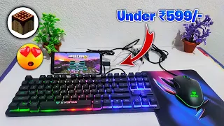 My Mini Dream Setup is Complete 🥰| Play Minecraft Pojav with Keyboard and mouse |#minecraft