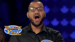 When a great answer is worth zero | Family Feud Canada