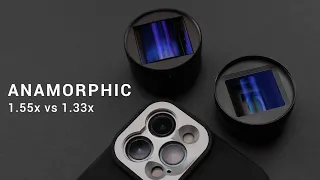 Anamorphic 1.55x vs 1.33x Lens Comparison - SANDMARC