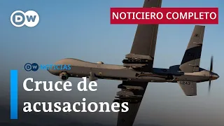 DW Noticias del 15 de marzo: Dos versiones sobre el dron derribado [Noticiero completo]