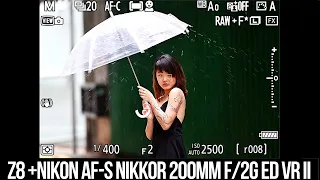 Nikon Z8 - Adapted Lens test