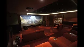 4K Home Cinema Room Time-Lapse