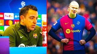 XAVI WILL STAY AT FC BARCELONA BECAUSE OF HAALAND' TRANSFER!? FOOTBALL NEWS