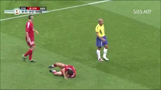 Roberto Carlos vs Turkey - World Cup 2002 Semi Finals