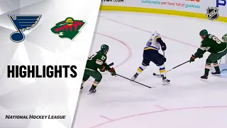 Blues @ Wild 10/6/21 | NHL Highlights