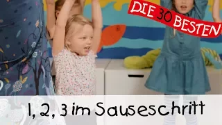 1, 2, 3 im Sauseschritt - Singen, Tanzen und Bewegen || Kinderlieder
