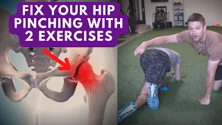 How To Fix Hip Pinching & Impingement FAST With TWO Exercises!