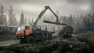 🔴Spintires: MudRunner🚚🚛🚜Карта"La Luna9 v1, Dangerous Roads" ,Приятного просмотра😉