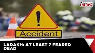 7 Feared Dead In Zojila Pass Road Accident | Rescue Ops Underway | Breaking News