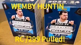 Wemby Huntin with 2023-24 Panini Prizm Basketball Blasters! #basketball #sportscards #wemby