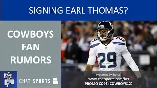 Cowboys Fan Rumors: Sign Earl Thomas, Kris Richard As DC, Trade For Antonio Brown & 2019 NFL Draft