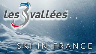 Les 3 Vallees - the world's largest ski area - January 2023