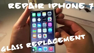 Repair Iphone 7 glass replacement / Ремонт Iphone 7 замена стекла