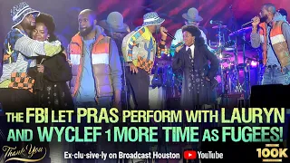 Roots Picnic 2023: LAURYN HILL Brings WYCLEF JEAN & PRAS for SURPRISE FUGEES 25th REUNION, Insanity!