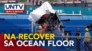 Debris ng Titanic submarine at umano’y labi ng mga sakay nito, narekober na mula sa ocean floor