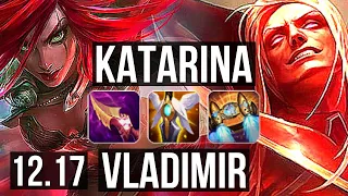 KATA vs VLAD (MID) | 8/0/5, 800+ games, Legendary, Rank 10 Kata | EUW Grandmaster | 12.17