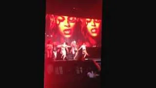 Beyoncé - Mrs Carter Would Tour 2014  FLAWLESS at  London o2 Arena 2-2-2014