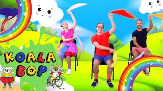 SEATED SUNNY SCARF DANCE | Koala Bop