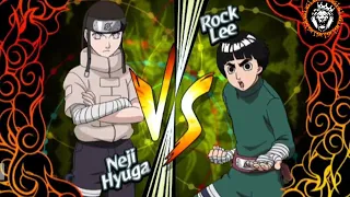 Neji vs Lee - Naruto Clash Of Ninja Revolution 2 Playthrough