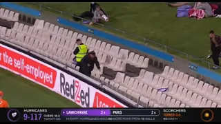 Sandeep lamichane hits first six in BBL 🥰🥰🥰