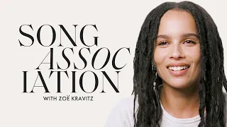 Zoë Kravitz Sings Prince, Radiohead and Neil Diamond in a Game of Song Association | ELLE