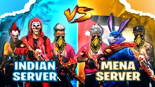 FREE FIRE LIVE INDIA VS MENA SERVER BIGGEST CLASH WAR PRACTICE MATCHES   -  FREE FIRE LIVE