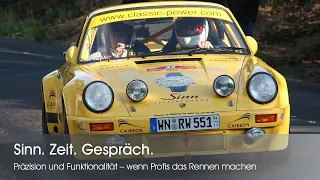 Sinn. Zeit. Gespräch. | Walter Röhrl, Peter Göbel und der Porsche 911 RSR (Rallye Costa Brava 2009)