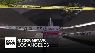 Security guard stabbed at East Hollywood Metro station