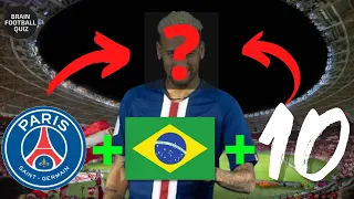 GUESS THE PLAYER BY JERSEY NUMBER + CLUB + NATIONALITY. Brain Football Quiz