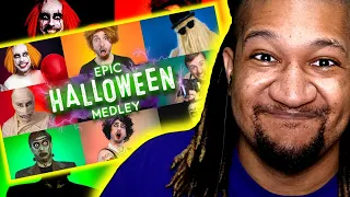 Reaction to Epic Halloween Medley - Peter Hollens