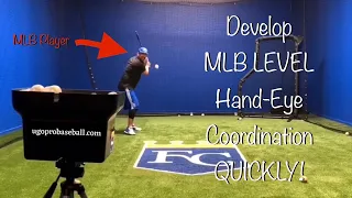 How To Develop MLB Level Hand-Eye Coordination QUICKLY & EASILY!  [Baseball Training “Small”]