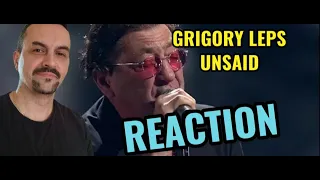 GRIGORY LEPS UNSAID  Григорий Лепс - Недосказанная REACTION