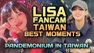 Lisa Fancam Taiwan Best Moments | Pandemonium in Kaohsiung