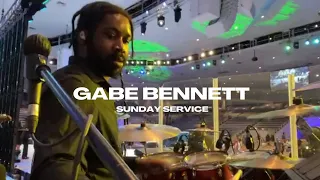 Gabe Bennett Sunday Service | DRUM CAM