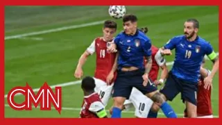 italien vs. österreich/italien 2-1 österreich/ EM 2020/27.Juni 2021. 