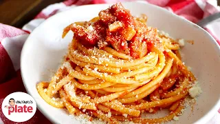 How to Make PASTA AMATRICIANA like a Roman