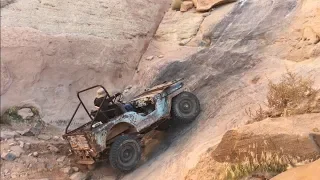 A Couple Willys & Some Friends on Yellow Hill - Pritchett Canyon Moab