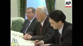 RUSSIA: ISRAELI PRIME MINISTER NETANYAHU MEETS PRESIDENT YELTSIN