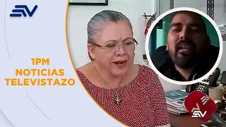 La exfiscal del Guayas María Coloma rindió versión en el Caso Metástasis | Televistazo | Ecuavisa