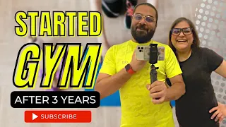 Hum Dono Ne Gym Join Karlia 😁 First Day of a Gym 🏋️ After 3 YEARS! ft. @NammoVlogs