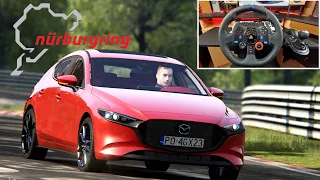 Mazda 3 2.5L Turbo | Nürburgring Nordschleife Cockpit Driving