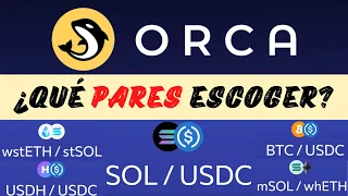 🐬ORCA DEFI: ¿Qué PARES elegir para la LIQUIDEZ CONCENTRADA?