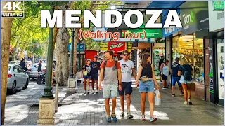 【4K】Mendoza, Argentina - Recorriendo Av. Las Heras | 4K Travel Vlog Marzo 2023 (English Subtitles)