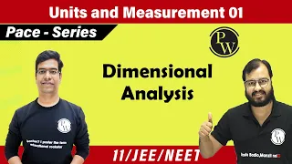 Units & Measurement 01 | Dimensions, Dimensional Analysis, Principle of homogeneity | 11 | NEET |JEE