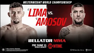 Bellator 260 LIVE BET Stream | Lima vs Amosov Full Fight Companion (Watch Along Live Reactions)