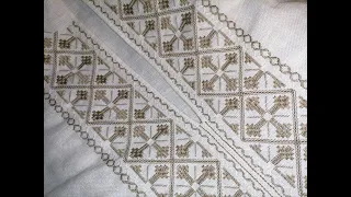 Сорочка чоловіча. Частина 4. Вишивка.Hand embroidery.